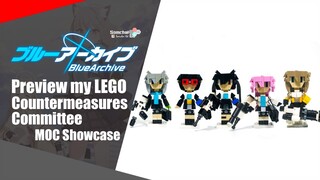 Preview my LEGO Blue Archive Countermeasures Committee Abydos Chibi | Somchai Ud