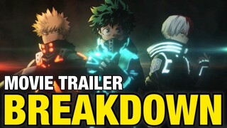 My Hero Acadmia MOVIE 3 TRAILER BREAKDOWN | MHA World Heroes Mission