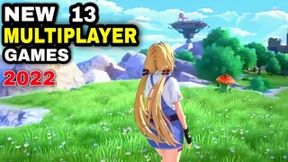 Top 13 Game MULTIPLAYER high graphics games for android iOS 2022 (Offline & Online)