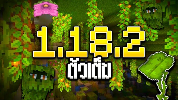 อัพเดท Minecraft 1.18.2 ตัวเต็ม!!! - GamePlay | แก้บัคแปลกๆ อย่างที่ไม่เคยมีมาก่อน!!??