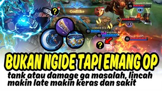 GOldlaner Rahasia, bisa dibikin TANK bisa dibikin DAMAGE lincah susah diLOCK lawan - Mobile Legends