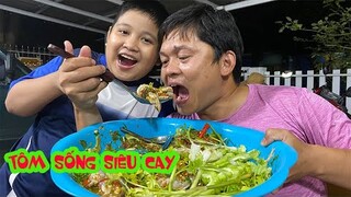 MÓN GỎI TÔM SIÊU CAY THÁI LAN || CUNG CHE NÁM PÀ