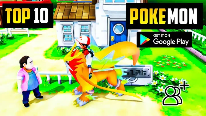 Top 10 Multiplayer Pokemon Games For Android In Year 2022 | High Graphics (Online)