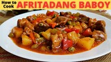 PORK AFRITADA | Afritadang Baboy RECIPE | How To Cook Pork Afritada