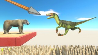 Who Can Reach the Wolf - Animal Revolt Battle Simulator