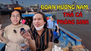 DIVA Cát Thy, Su Su, đoàn Lô tô Hương Nam phóng sinh, nguyện cầu cho Phạm Phương - Ẩm thực Cha Rồng