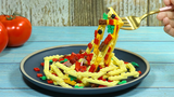 กิน LEGO Spaghetti/ Mukbang Lego Food/ Stop Motion Cooking & ASMR