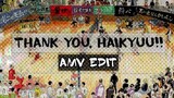 Thank you, Haikyuu!! AMV - Fly High Spring Ver.