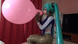 [kigurumi] Gel-coat Hatsune cos meniup balon, pengalaman alternatif (video kig baru 563)
