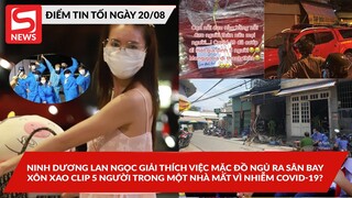 Ninh Dương Lan Ngọc giải thích việc mặc đồ ngủ ra sân bay; Xôn xao clip cả nhà mất vì nhiễm Covid?