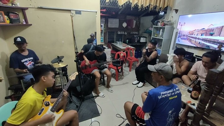 tunog kalye Jamming with boss Bra Alvin & uncle Aaron #spectrum Bands @Stylist99