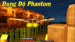 Bất Ngờ Gặp Phantom Và Phi Vụ Trao Đổi Với Dân Làng - MInecraft Sinh Tồn Đảo Hoang