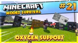 CRAFTING OXYGEN SUPPORT - Minecraft: Modded Survival Part - 21 (Filipino/Tagalog)