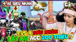 Ruby Solo Với “ 4 SIÊU NHÂN “ Để Lấy Lại Acc 200 Triệu Và Phát Hiện Mình ĐÃ BỊ LỪA !