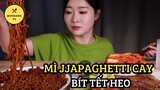 [Mukbang TV] - Mì Jjapaghetti cay + Bít tết heo