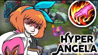 WTF ANGELA HYPER NEW META?!!😱When Support becomes Jungler!😲4K Subs special❤️🔥 | Mobile legends