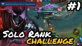 Solo Rank Santuy ! - Stenly Hayabusa Solo Rank Challenge #1 Mobile Legends