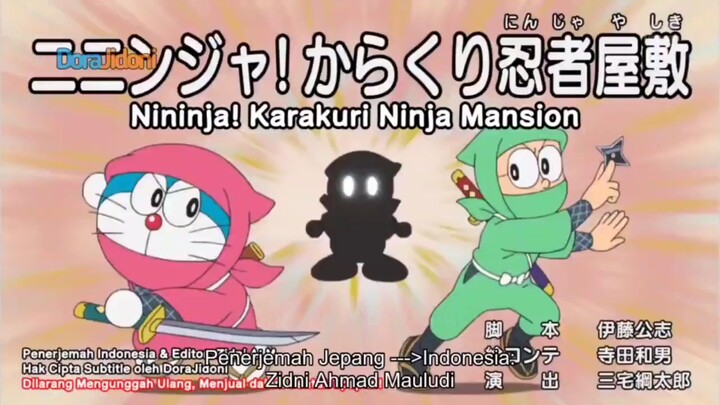 Doraemon sub Indo - Nininja! karakuri ninja mansion