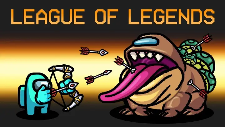 *NEW* LEAGUE of LEGENDS Mod in Among Us