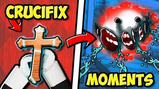 NEW CRUCIFIX MOMENTS in Roblox Doors