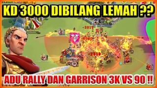 KD 3000 DIBILANG LEMAH SAMA PEMAIN 2990 ??  WAR KVK 2 KD 3000 VS 2990 !!