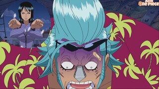 Robin đã dùng cách gì để khiến Franky lên tàu của Luffy =)) Nhiều anh em xem xong thốn giùm luôn