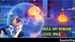 Melawan Monster Bola Api (Part 1) - Genshin Impact Indonesia