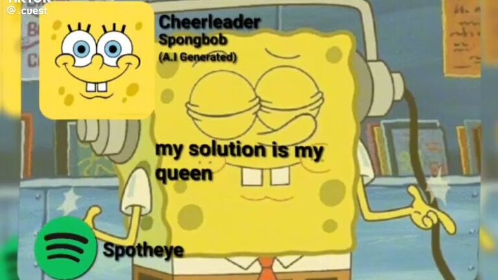 cheerleader (spongebob version)
