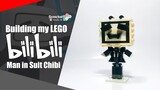 Building my LEGO Bilibili TV Man in Suit Chibi | Somchai Ud