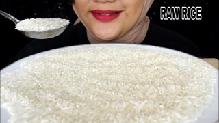 ASMR RAW RICE EATING || RAW RICE || MAKAN BERAS MENTAH || ASMR INDONESIA