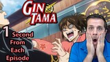 1 Second from each GINTAMA EPISODE Reaction
