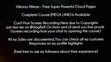 Viktoria Altman Course Free Super Powerful Cloud Pages download