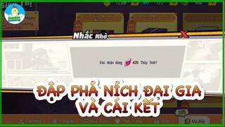 Đập phá ních của đại gia - Tiêu thuỷ tinh tẹt ga và cái kết | One punch man the strongest