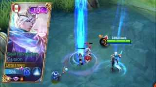 The BEST Spell For Gusion REVAMPED! (pls try)