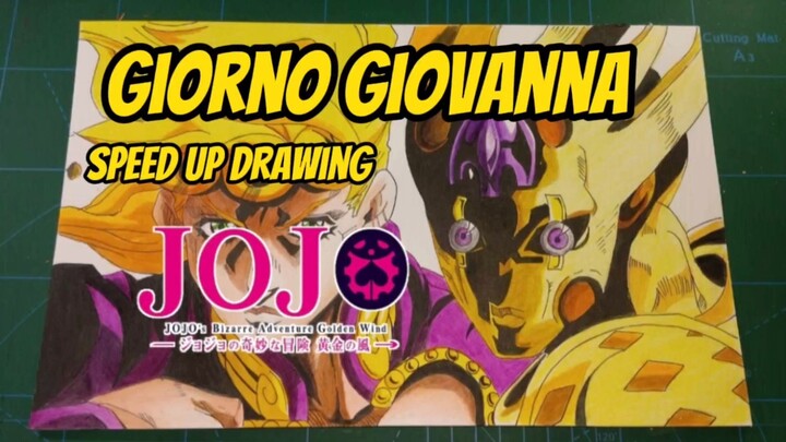 Giorno Giovanna [Speed Up] Drawing