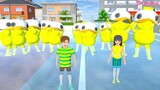 Yuta Mio Buka Keran Air Kota Sakura Banjir - Telur Bebek Menetas Anak Bebek Sakura School Simulator
