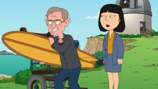 Hawking is going to Lolita Island: I'm flying (Family Guy)