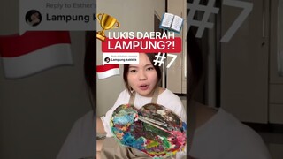 LUKIS DAERAH LAMPUNG DI BUKU TERBESAR LUKISAN INDONESIA?? 🔥🇮🇩🏆