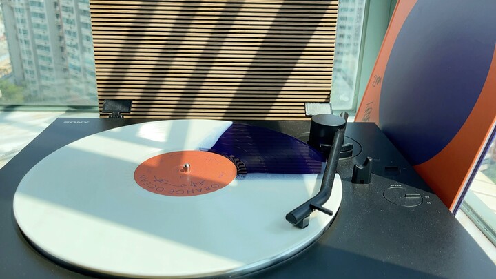 Vinyl listening｜Summer Cozy Rock - Orange Sea