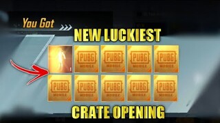 New Luckiest No VPN Crate Opening 🔥 New PUBG Kr Crate Opening