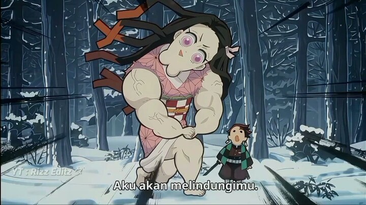 Ketika Nezuko Selesai Menonton Jojo 🗿