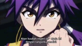 Pertarungan sinbad dan drakon untuk merebut kan JIN