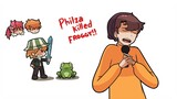 Philza breaks Wilbur Soot and started Singing, ft. Dead Frog | Dream SMP Animatic