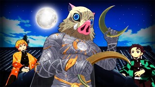 Inosuke becomes Moon Knight (Demon Slayer VR)