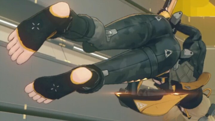 Trigger sister's feet.