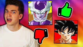 Two Dragon Ball Noobs Rank Characters