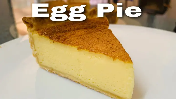 Egg pie | how to make creamy egg pie