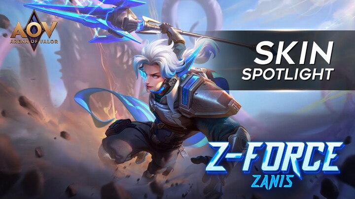 Zanis Z-Force Skin Spotlight - Garena AOV (Arena of Valor)