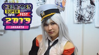 Mousepad Lewed 70k, Booth Bandai yg KEREN, sampai Komunitas Nijisanji.id | Creator SuperFest 2019