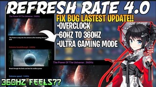 NEW APP!! Screen Refresh Rate Changer 4.0 - Fix Overheating And Lagging In Any G
